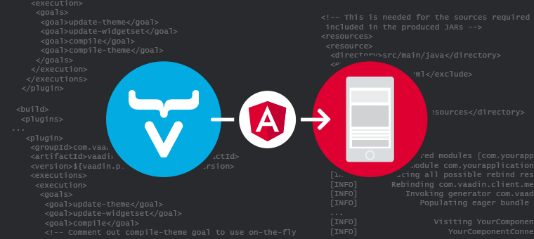 Angular To Vaadin