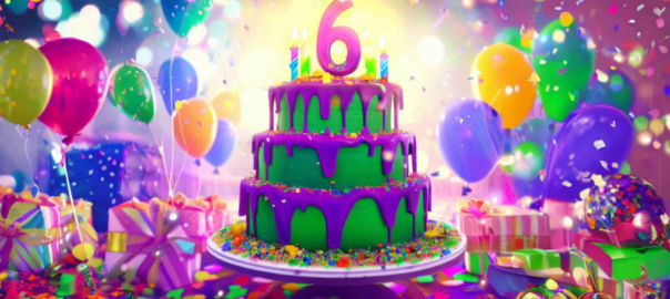 Cake 6 years