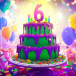 Cake 6 years